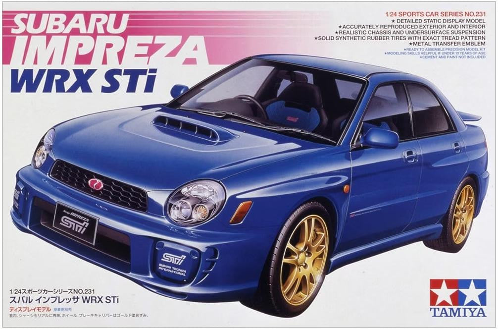 Tamiya 1/24 Subaru Impreza STi 24231